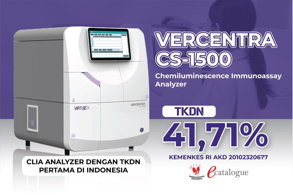 Vercentra CS-1500 : CLIA Analyzer Lokal Dengan TKDN 41,71%